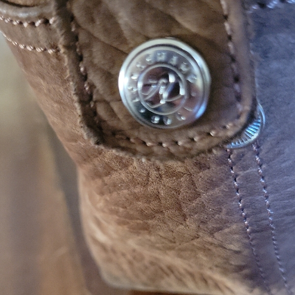 Longchamp Brown Leather Tote Bag - Picture 4 of 16